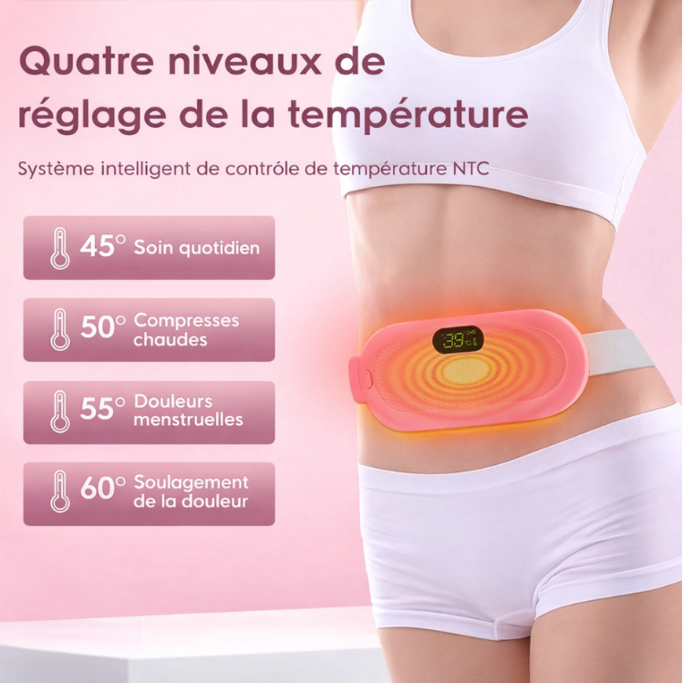 Ceinture chauffante & massante – Spécial douleurs lombaires