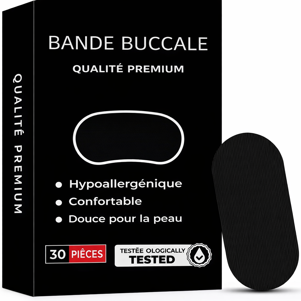 Bande buccale anti-ronflement