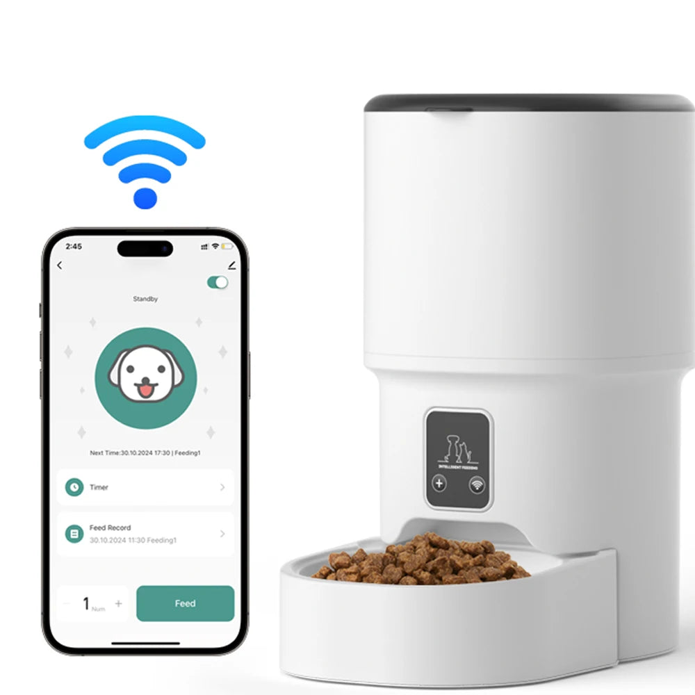 Nourrisseur intelligent pour chats et chiens