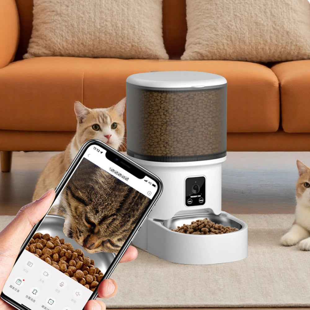 Nourrisseur intelligent pour chats et chiens